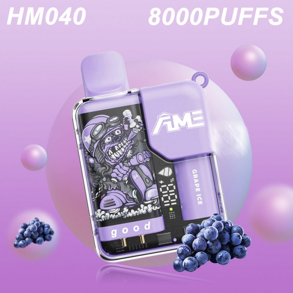 HM040 Purple Grape disposable vapes
